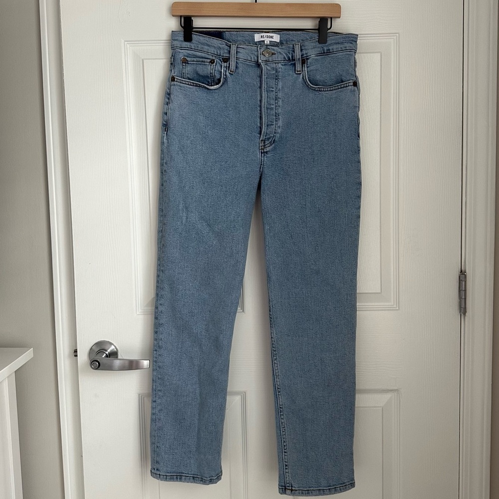 RE/DONE 70s Stove Pipe Jeans